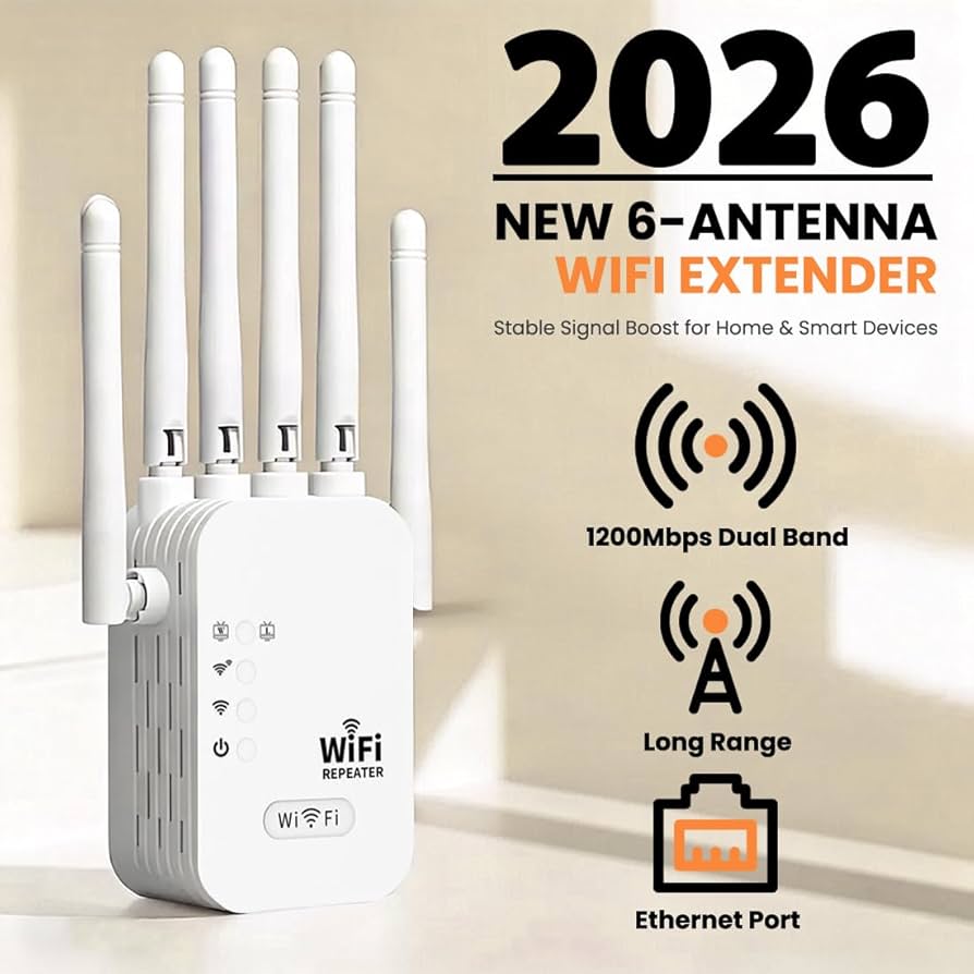 6 Antenna Wi-Fi Repeater - Image 3
